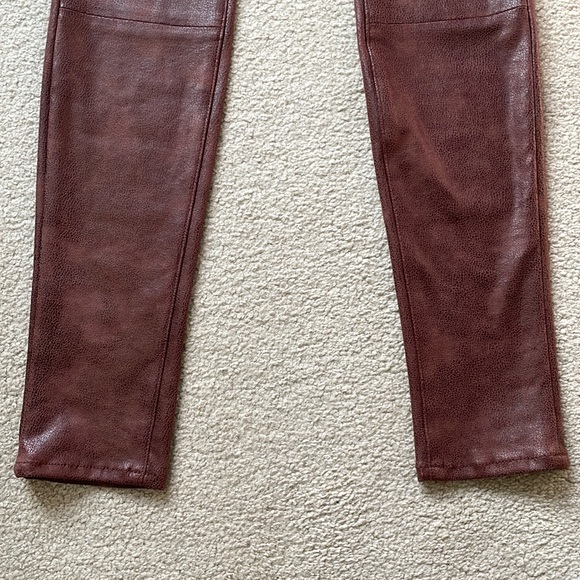 7 For All Mankind crackled faux leather pants - Picture 8 of 14